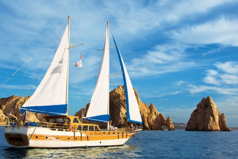74 foot luxury sailing boat with classic lines for premium Cabo charters
